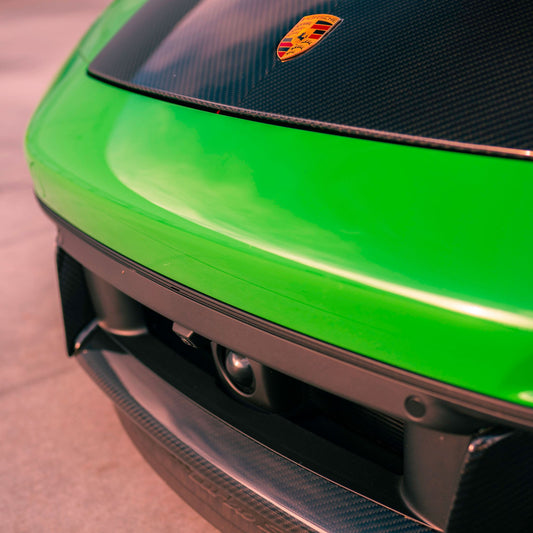 Porsche 911 (992) Carbon Fiber Front Aero Spoiler – OEM Fitment