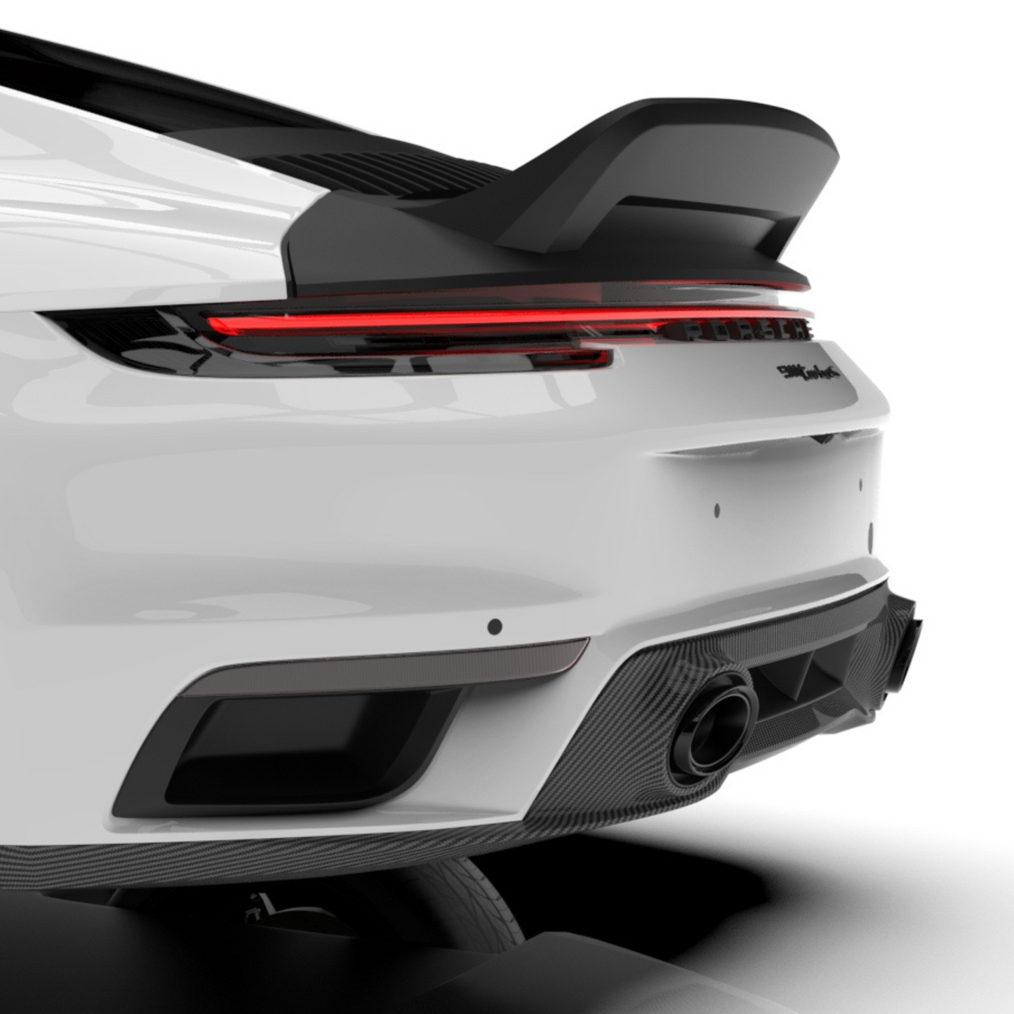 Porsche 911 (992) Carbon Fiber Bespoke Ducktail Spoiler– OEM Fitment